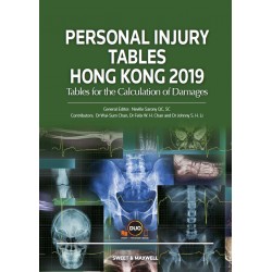 Personal Injury Tables Hong Kong 5th ed + Proview